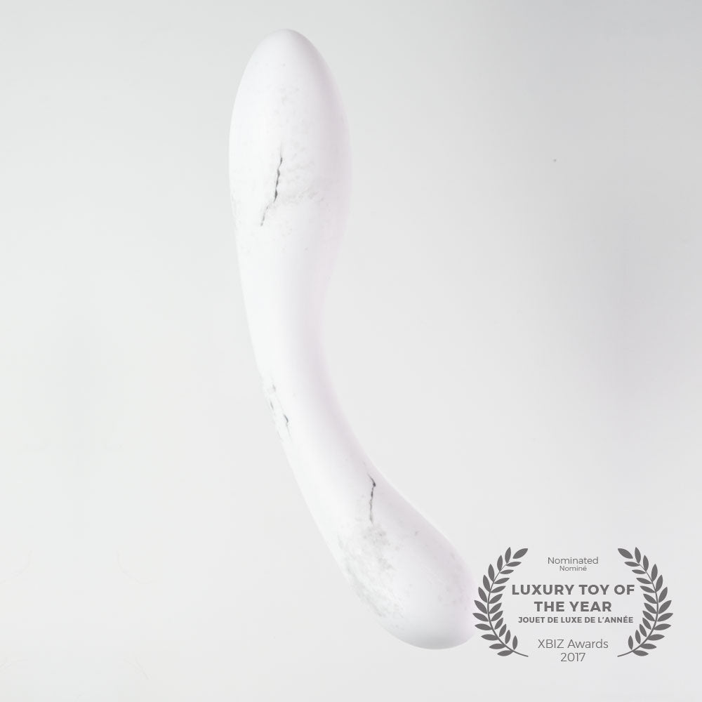 Désirables - Dalia Marble effect - Porcelain Gspot Dildo