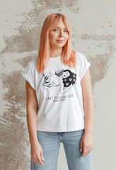 T-shirt Art du Slow Sex par Lydia