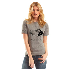 T-shirt gris Illustration Art du slow sex par Lydia Marier et Désirables Grey t-shirt 